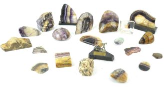 A collection of Derbyshire specimens,