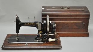 A German sewing machine,
