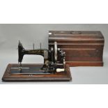 A German sewing machine,