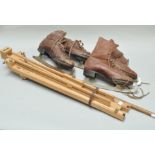 Two pairs of vintage skates,