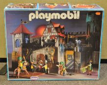 A Playmobil 3666 Medieval Castle scene