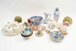 A selection of ceramics,