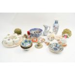 A selection of ceramics,