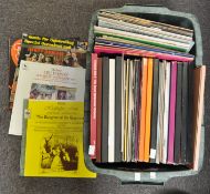 A group of opera LP's