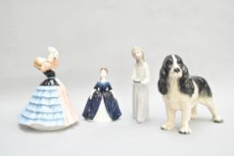 Two Doulton figures and two others, 'Susan' H N 2952,