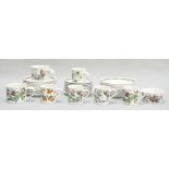 A collection of Portmeirion 'Botanical garden' to include four bowls, eight plates,