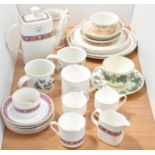Assorted ceramic tea wares,