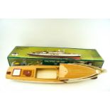 A Billing boats Calypso model kit, in original box, (part-built,