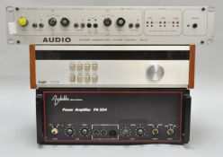 A PA504 amplifier & other items