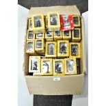 A box containing over 130 Lord of the Rings characters,