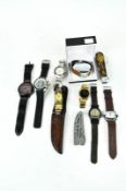 A group of watches and other items