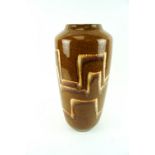 A West German pottery floor vase No 517,