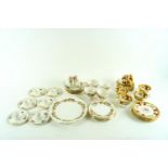 A Colclough and a Royal Albert tea set and other items