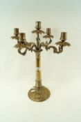 A candelabra,