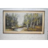 Bernauer, a woodland scene,