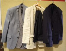 A quantity of gentlemen's suits