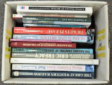 A collection of thirteen assorted railway books,