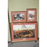 Three Boer War battle prints