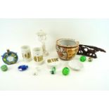 A collection of assorted ceramics and glass, to include a Chinese bowl,