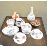 A Royal Worcester apple and various pieces of Wedgwood and other items