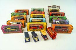 A group of model cars