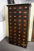 A 48 drawer cabinet