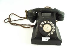 A Bakelite telephone