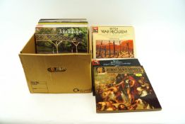 A collection of assorted classical records