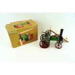 A boxed Mamod steam tractor TEA1,
