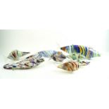 A group of 'End of the Day' glass fish