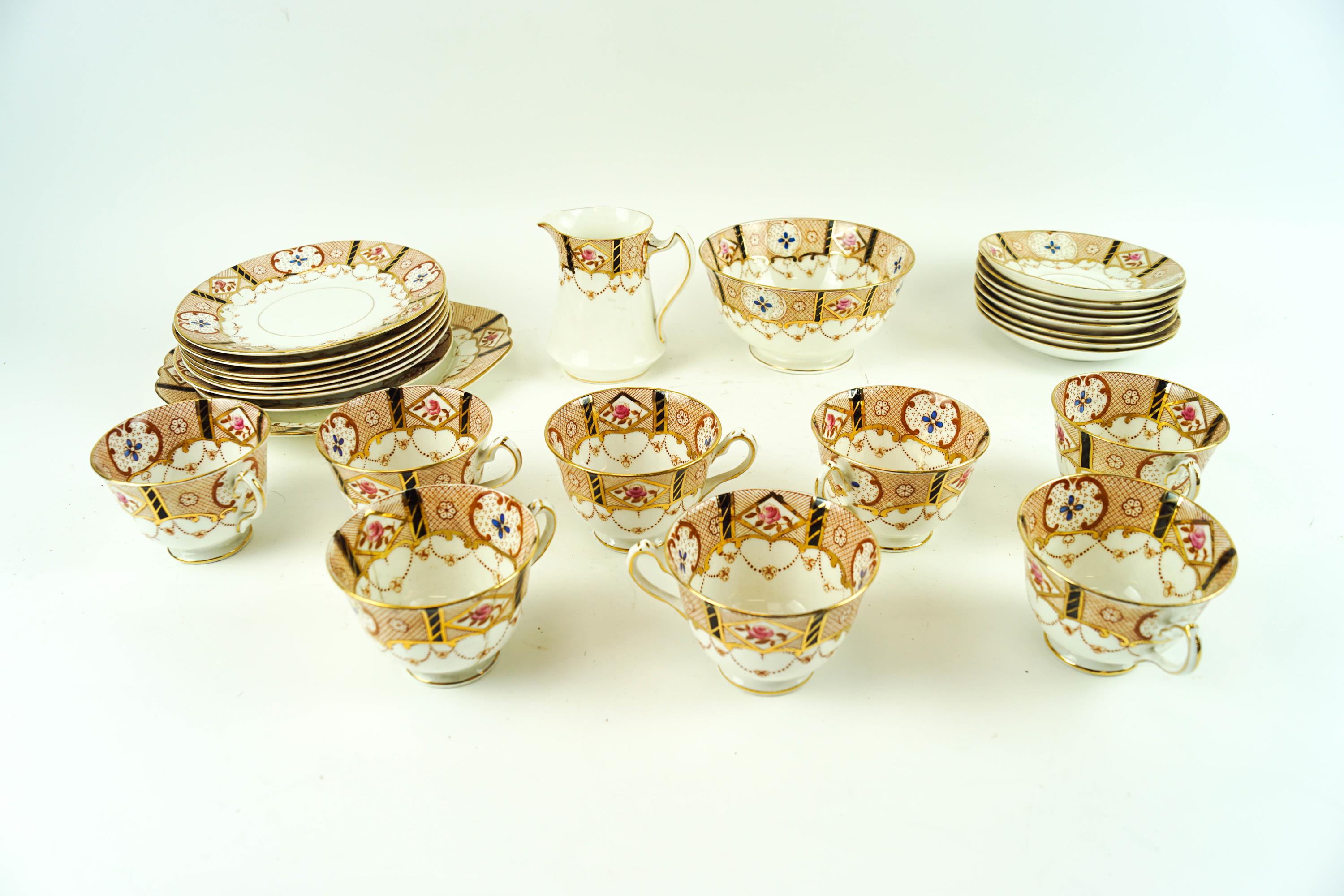 A Court china tea service