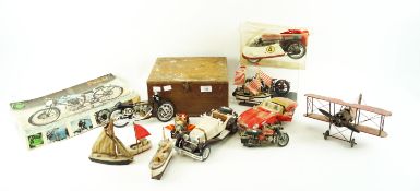 A collection of assorted model cars, to include a Corgi vintage Chitty Chitty Bang Bang,