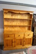 A yellow pine dresser