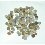 A group of assorted coinage,