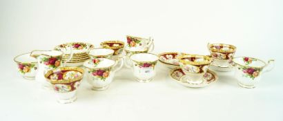 Royal Albert Old Country Roses tea set and another