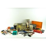 A collection of assorted tools,
