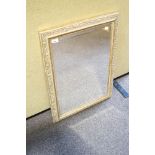 A 20th century gilt framed mirror