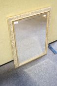 A 20th century gilt framed mirror