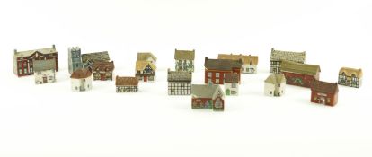 A collection of 19 Wade buildings, to include The Stag, Garage, Brown Ales,