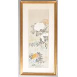 20th century Japanese school, flower study,