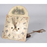 A longcase clock movement, inscribed 'Geo' Lewton Kingswood,