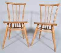 Two Ercol all purpose chairs,