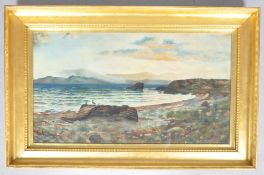 English school, 20th century, seascape oil on canvas