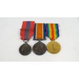 A WWI medal group to 345996 Pte G E Richards
