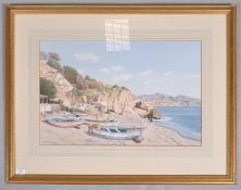 Harry Smith, Coastal Scene, watercolour, signed lower left, framed,