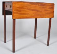 A Regency mahogany Pembroke table,