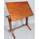 A 19th century mahogany architects table,