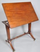 A 19th century mahogany architects table,