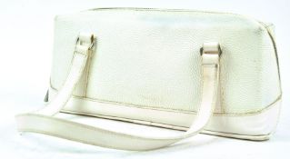 A white Mulberry handbag,