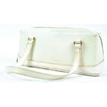 A white Mulberry handbag,